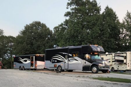 Parkers Crossroads RV Park is Big Rig Friendly