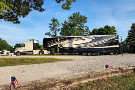 Parkers Crossroads RV Park is Big Rig Friendly